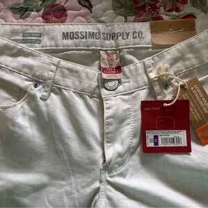 Mossimo Supply Co. White Skinny Jeans
